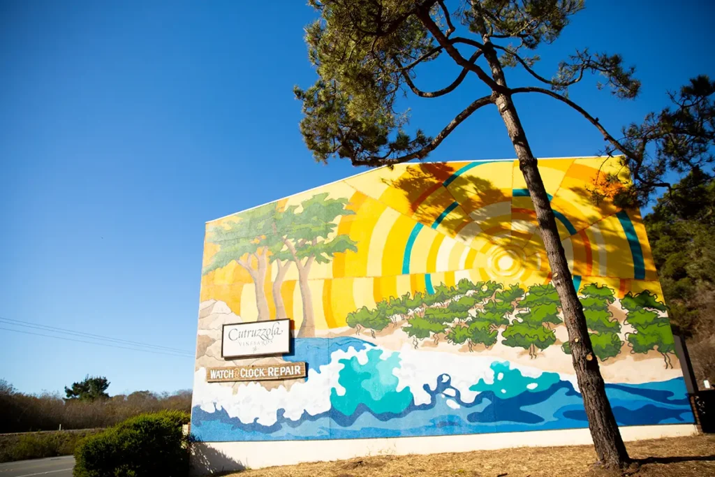 Community Mural Project at Cutruzzola Vineyards